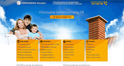 Desktop Screenshot of frezovaniekominov.sk