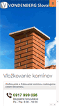 Mobile Screenshot of frezovaniekominov.sk